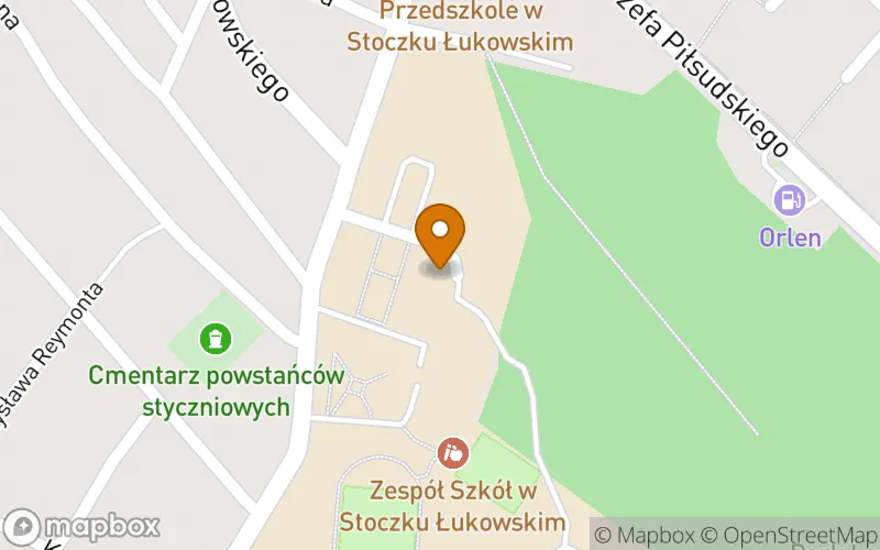 Lokalizacja: Szkoła Policealna w Stoczku Łukowskim
