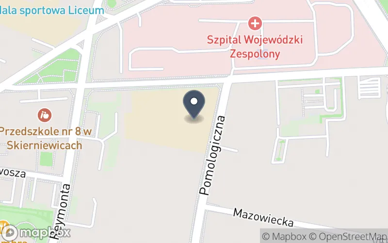 Lokalizacja: Zespół Szkół Zawodowych nr 2 im. Chor. J. Paczkowskiego w Skierniewicach
