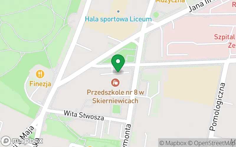 Lokalizacja: Przedszkole nr 8 "Zielony Zakątek" w Skierniewicach