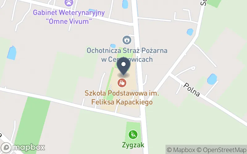 Lokalizacja: Zespół Szkolno-Przedszkolny w Cendrowicach