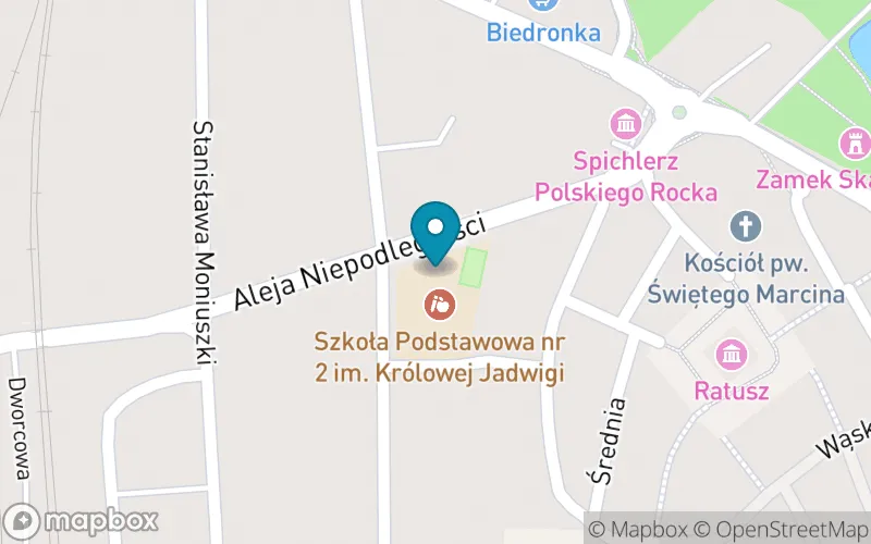 Lokalizacja: Szkoła Podstawowa nr 2 im. Królowej Jadwigi w Jarocinie