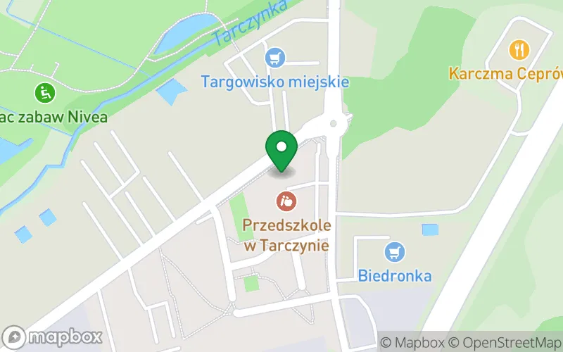 Lokalizacja: Przedszkole w Tarczynie