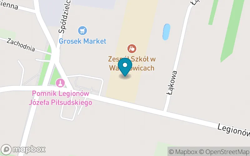 Lokalizacja: Szkoła Podstawowa im. Marszałka Józefa Piłsudskiego w Wartkowicach