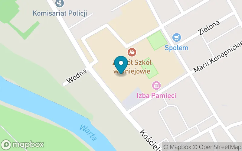 Lokalizacja: Szkoła Podstawowa im. Bohaterów Września 1939R. w Uniejowie