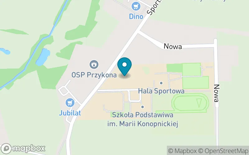 Lokalizacja: Zespół Szkół w Przykonie Szkoła Podstawowa Imienia Marii Konopnickiej w Przykonie