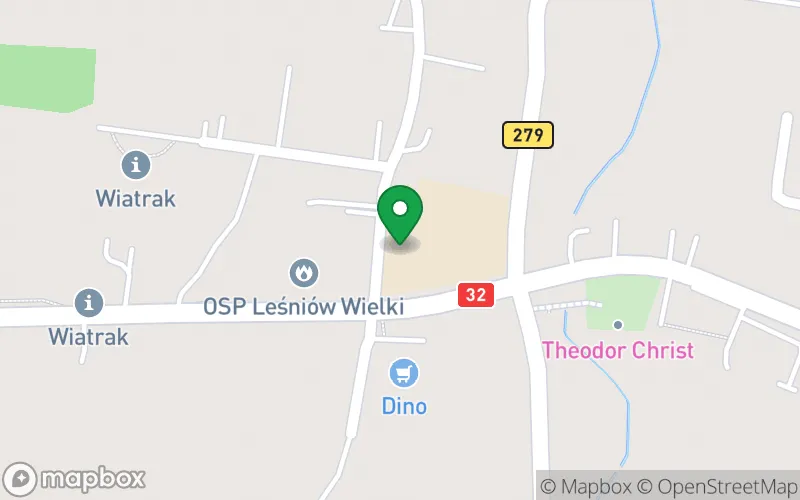 Lokalizacja: Niepubliczne Przedszkole w Leśniowie Wielkim