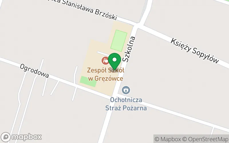 Lokalizacja: Przedszkole w Gręzówce