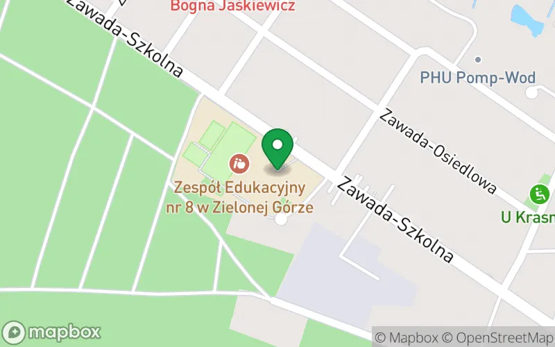 Lokalizacja: Miejskie Przedszkole nr 44 w Zespole Edukacyjnym nr 8 w Zielonej Górze