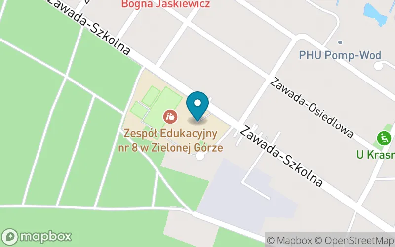 Lokalizacja: Szkoła Podstawowa nr 28 im. "Lubuskich Rodzin Katyńskich" w Zespole Edukacyjnym nr 8 w Zielonej Górze