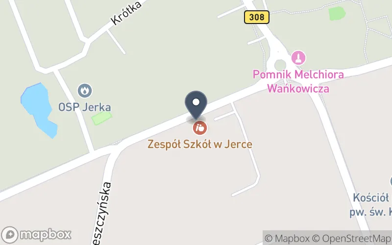 Lokalizacja: Zespół Szkół w Jerce