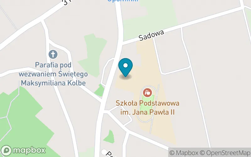 Lokalizacja: Szkoła Podstawowa im. Jana Pawła II w Mochach