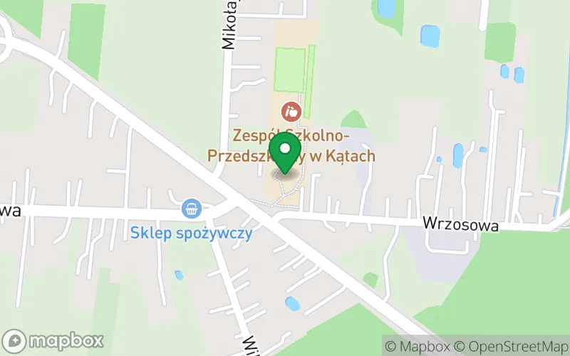 Lokalizacja: Przedszkole w Kątach