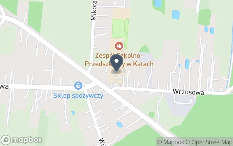 Lokalizacja: Zespół Szkolno-Przedszkolny w Kątach
