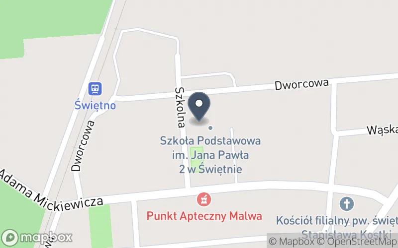 Lokalizacja: Zespół Szkolno - Przedszkolny w Świętnie