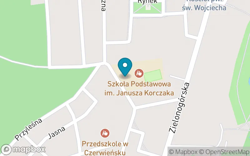 Lokalizacja: Szkoła Podstawowa im. Janusza Korczaka w Czerwieńsku