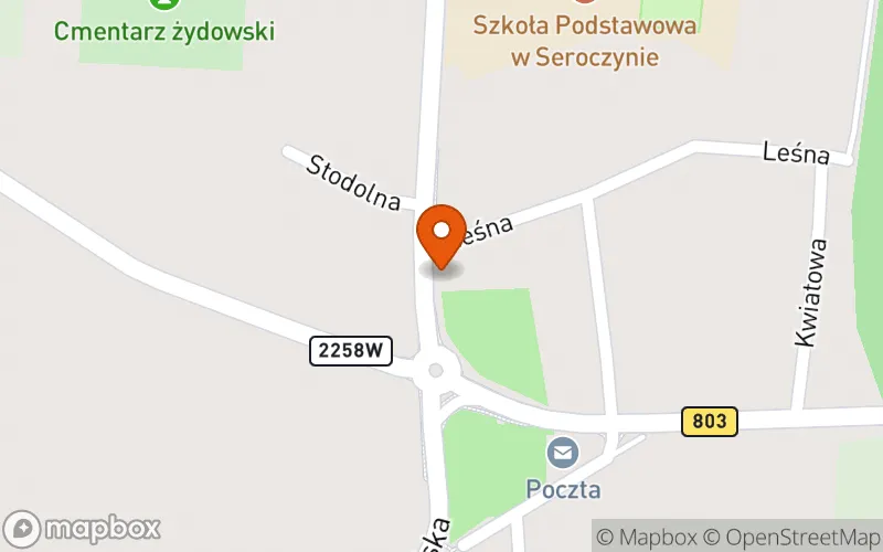 Lokalizacja: Gminny Żłobek "Nenufarek" z siedzibą w Seroczynie