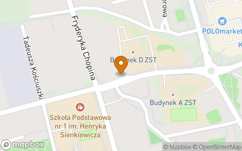 Lokalizacja: Szkoła Policealna w Turku