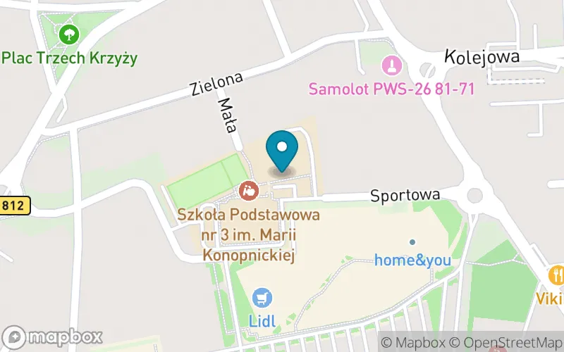 Lokalizacja: Szkoła Podstawowa nr 3 im. Marii Konopnickiej