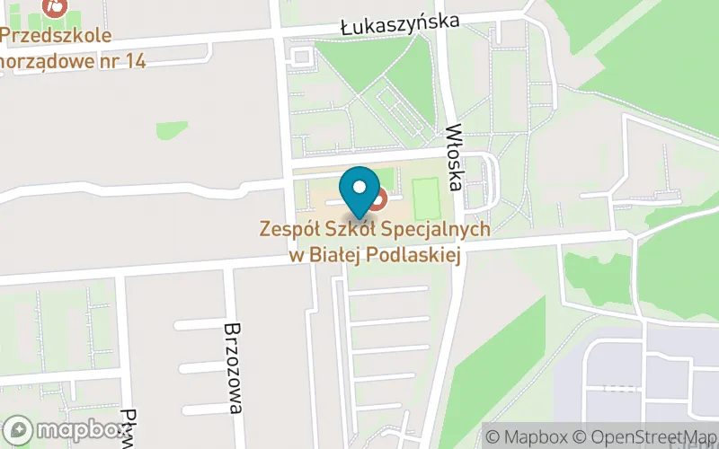 Lokalizacja: Szkoła Specjalna Przysposabiająca do Pracy
