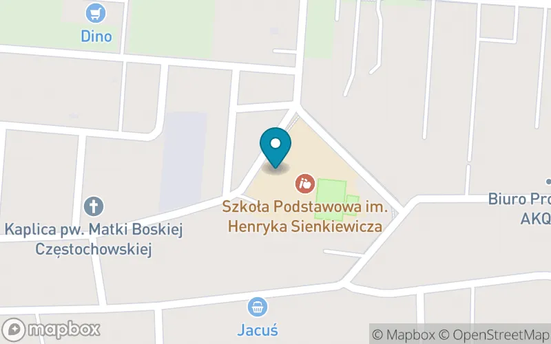 Lokalizacja: Szkoła Podstawowa im. Henryka Sienkiewicza w Sławacinku Starym