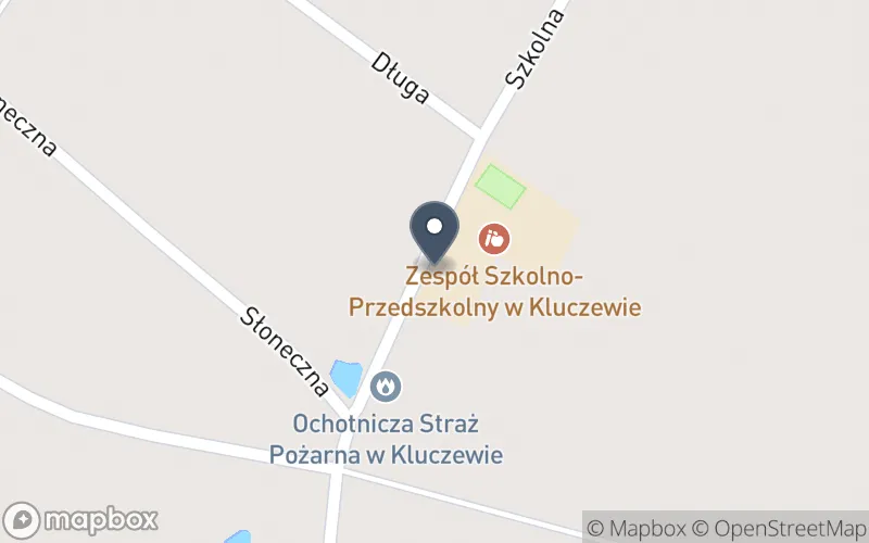 Lokalizacja: Zespół Szkolno - Przedszkolny w Kluczewie