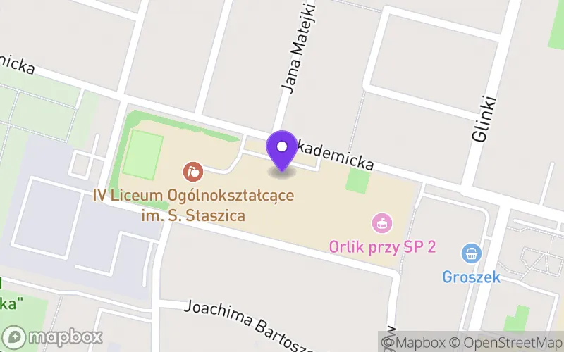 Lokalizacja: IV Liceum Ogólnokształcące im. Stanisława Staszica