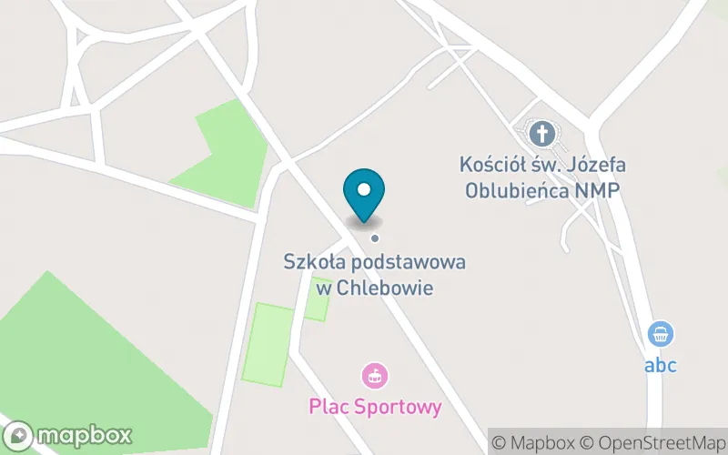 Lokalizacja: Szkoła Podstawowa w Chlebowie