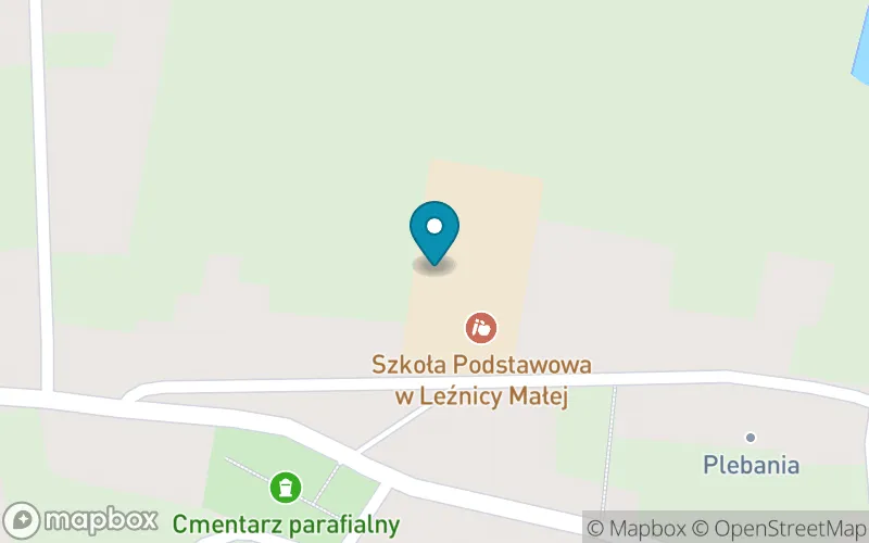 Lokalizacja: Szkoła Podstawowa w Leźnicy Małej