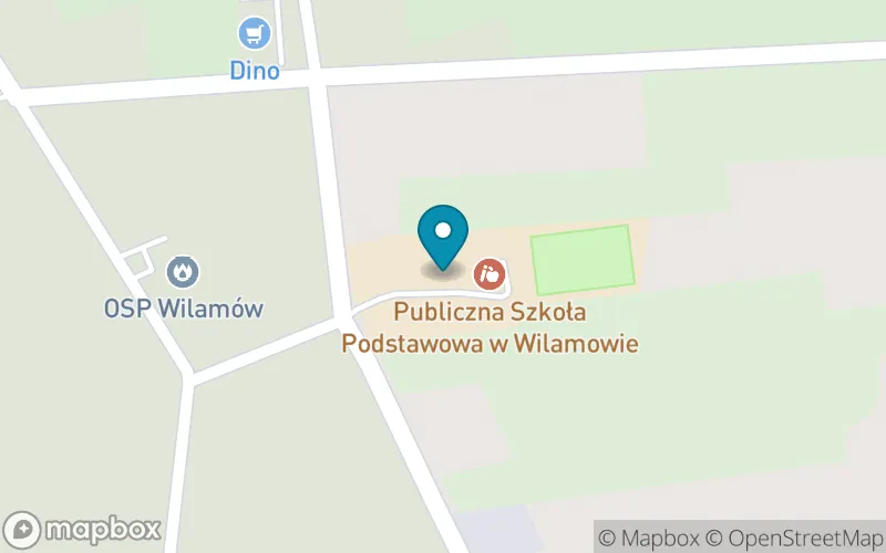 Lokalizacja: Szkoła Podstawowa im. M. Skłodowskiej-Curie w Wilamowie