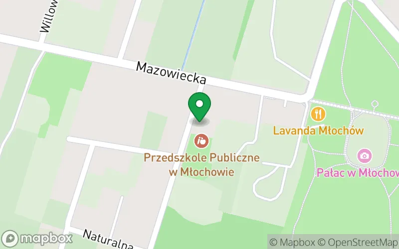 Lokalizacja: Publiczne Przedszkole w Młochowie