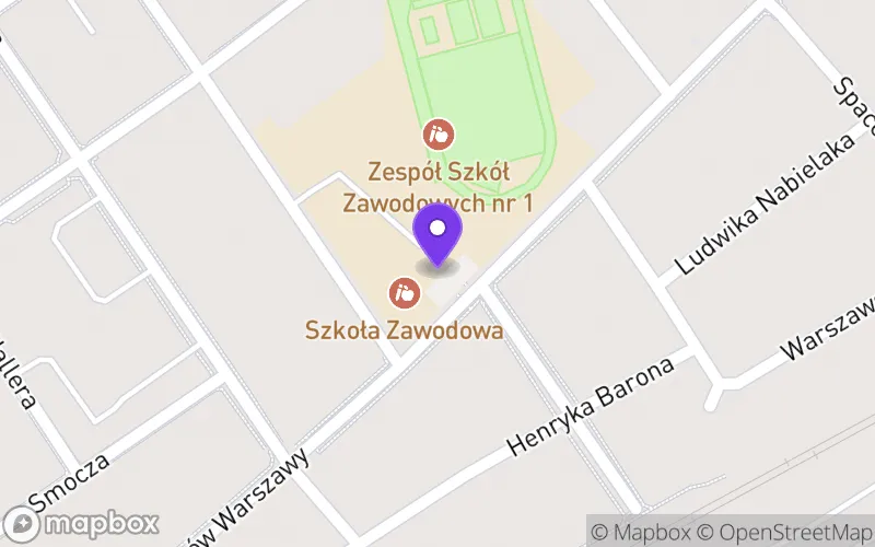 Lokalizacja: Branżowa Szkoła I Stopnia w Zespole Szkół nr 1 w Żyrardowie
