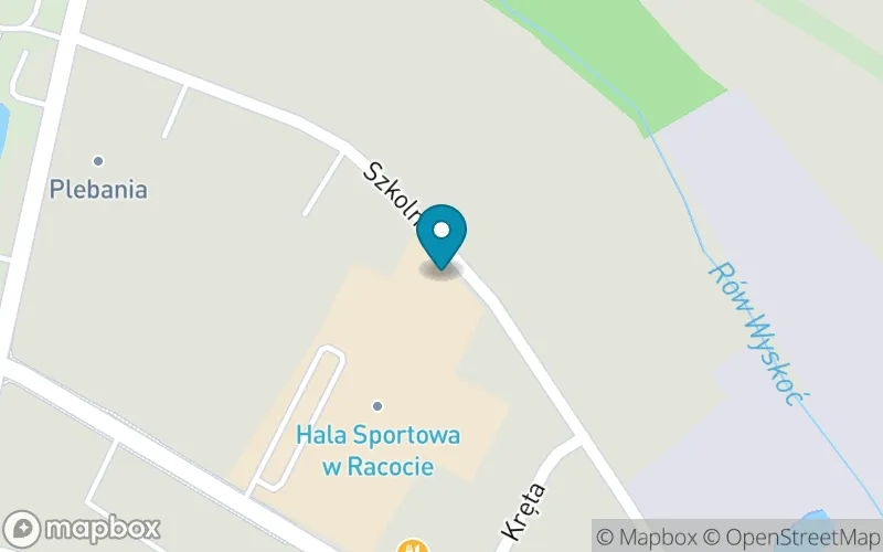 Lokalizacja: Szkoła Podstawowa w Racocie