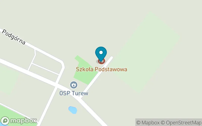 Lokalizacja: Zespół Szkół Gminy Kościan Przedszkole i Szkoła Podstawowa w Racocie - Szkoła Filialna w Turwi