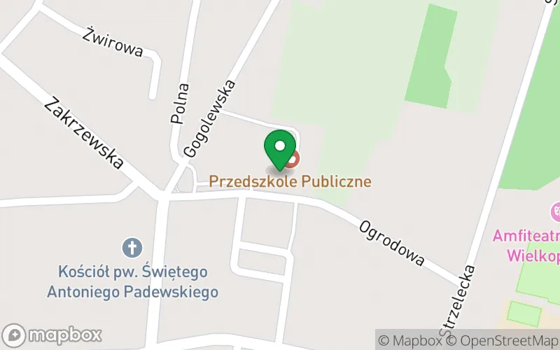 Lokalizacja: Przedszkole "Bajkowy Świat" w Książu Wielkopolskim