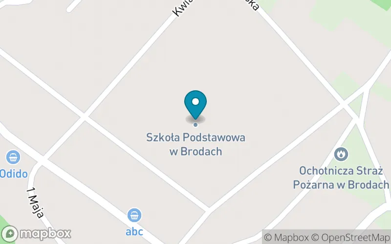 Lokalizacja: Szkoła Podstawowa w Brodach