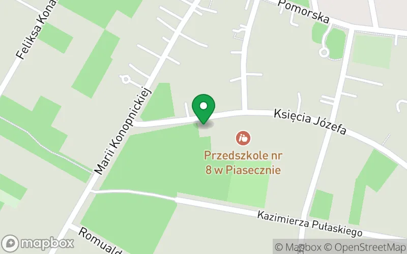 Lokalizacja: Przedszkole nr 8 w Piasecznie