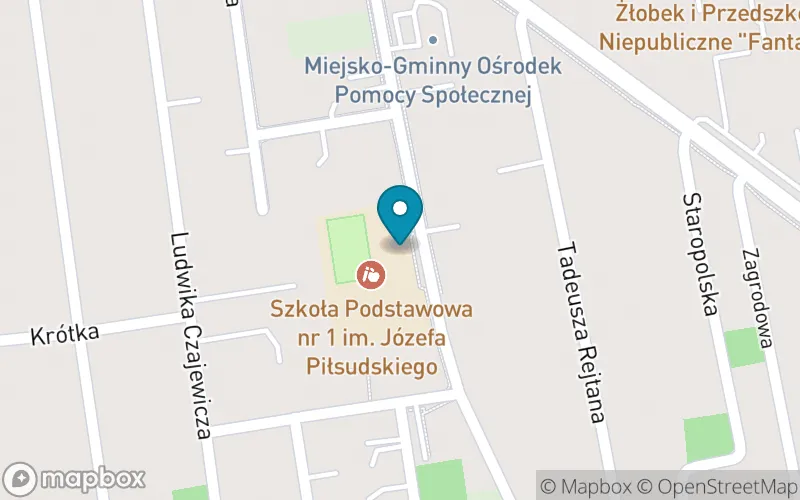Lokalizacja: Szkoła Podstawowa nr 1 im. Józefa Piłsudskiego w Piasecznie