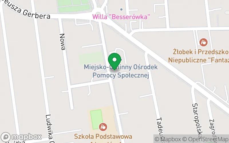 Lokalizacja: Niepubliczny Punkt Przedszkolny "Żeby Kózka..."