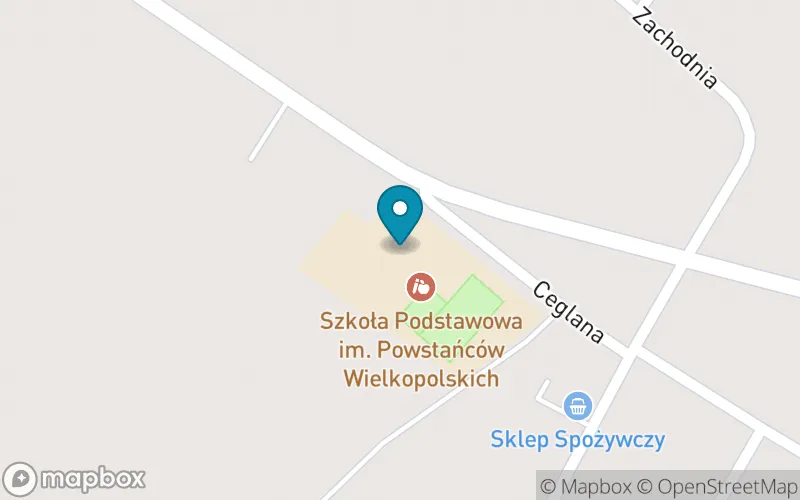 Lokalizacja: Szkoła Podstawowa im. Powstańców Wielkopolskich w Pyszącej