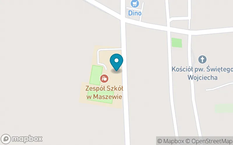 Lokalizacja: Szkoła Podstawowa im. Ignacego Łukasiewicza w Maszewie