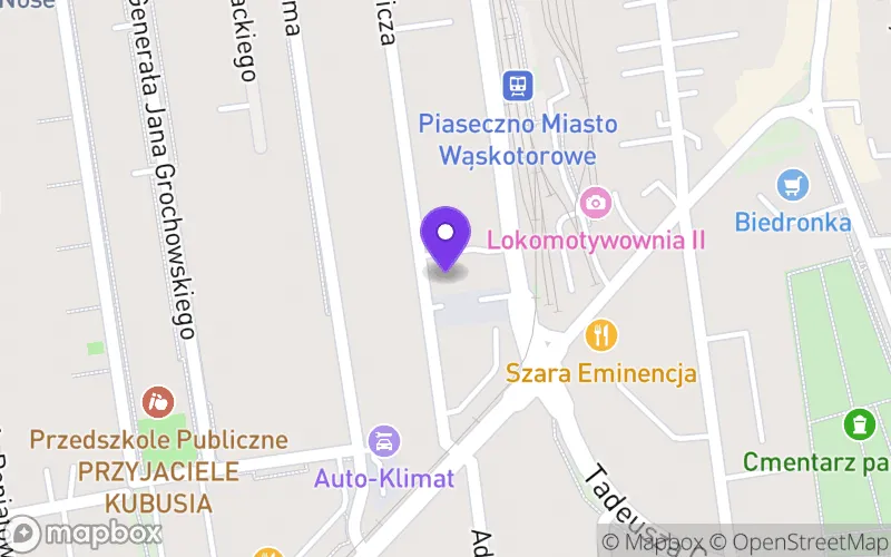 Lokalizacja: Szkoła Branżowa I Stopnia "Cosinus Plus" w Piasecznie