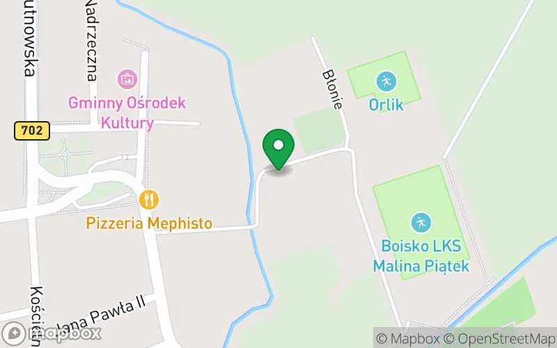 Lokalizacja: Gminne Przedszkole im. Jana Pawła II w Piątku