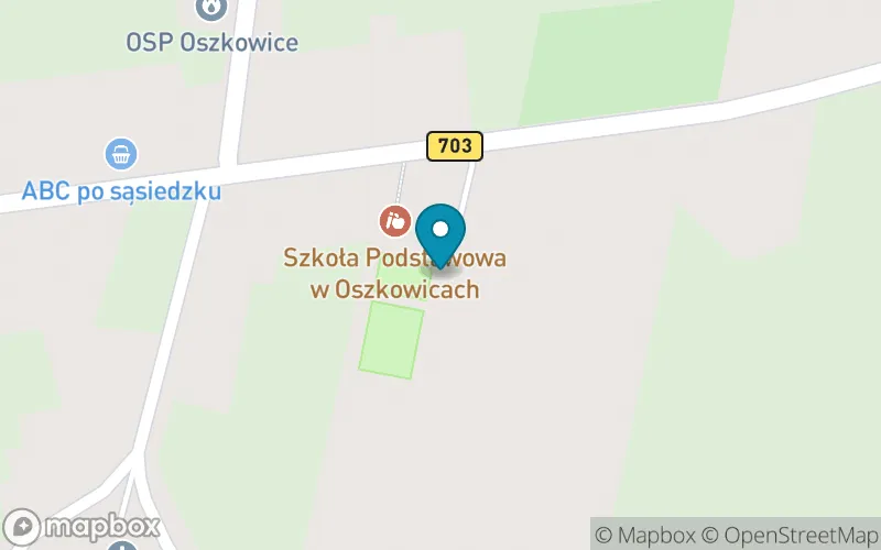 Lokalizacja: Szkoła Podstawowa w Oszkowicach