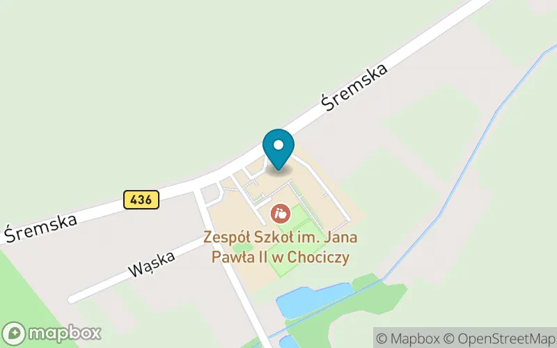 Lokalizacja: Szkoła Podstawowa w Chociczy