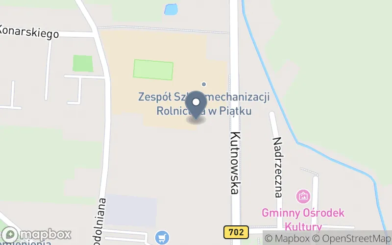 Lokalizacja: Zespół Szkół Mechanizacji Rolnictwa im. Bohaterów Walk nad Bzurą w Piątku Centrum Kształcenia Zawodowego w Piątku