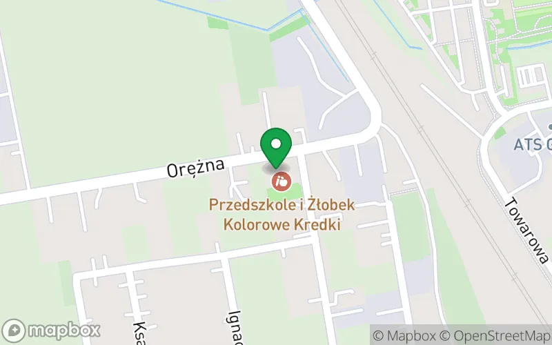 Lokalizacja: Niepubliczne Przedszkole Kolorowe Kredki