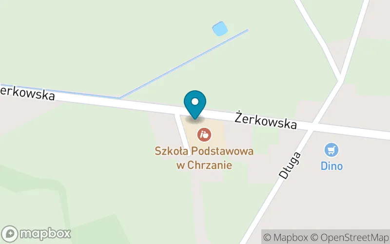 Lokalizacja: Szkoła Podstawowa im. Św Jana Pawła II w Chrzanie