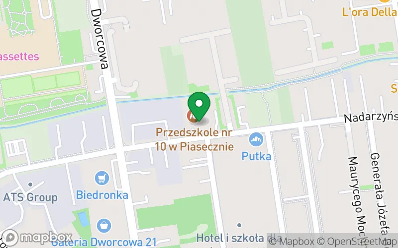 Lokalizacja: Przedszkole nr 10 w Piasecznie