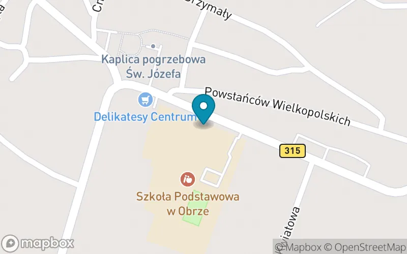Lokalizacja: Szkoła Podstawowa im. Misjonarzy Oblatów w Obrze Zespół Szkolno-Przedszkolny w Obrze