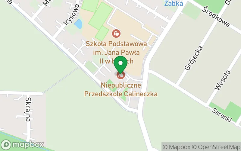 Lokalizacja: Niepubliczne Przedszkole "Calineczka"